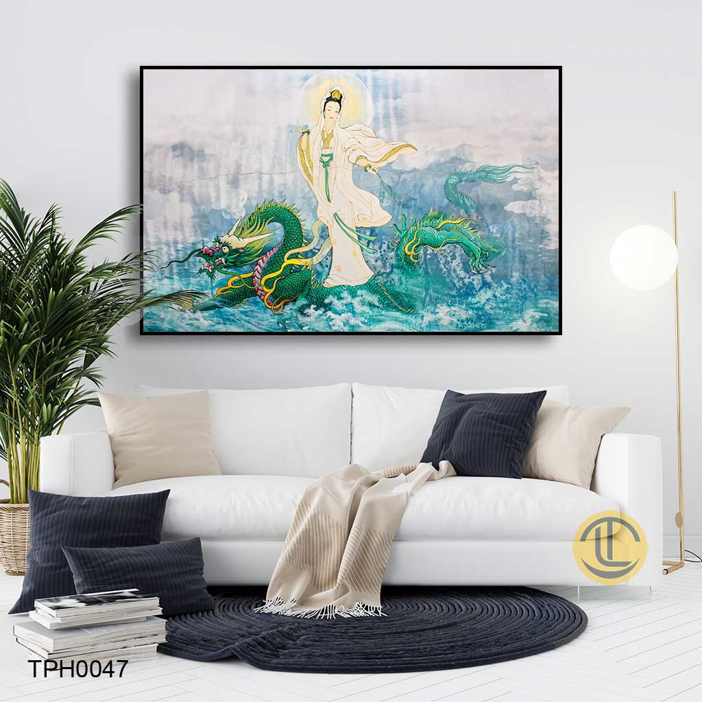 Tranh Phật Quan Âm - TPH0047 Tranh Phật Quan Âm - TPH0047