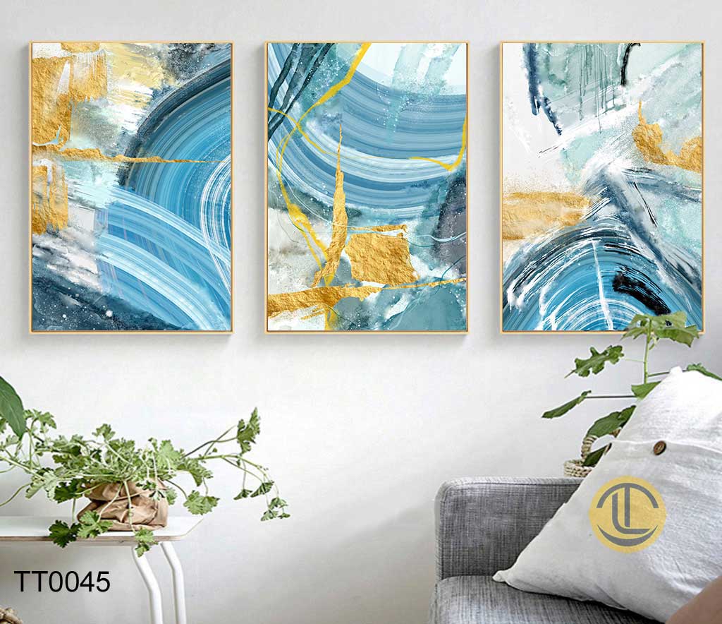 Tranh Trừu Tượng - TT0045-(1) Tranh Trừu Tượng - TT0045