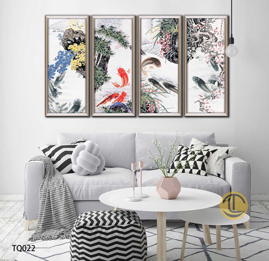Tranh Tứ Quý - TQ022-(1) Tranh Tứ Quý - TQ022