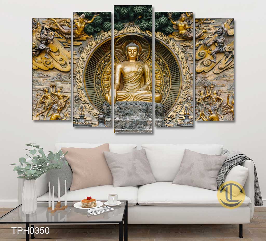 Chọn tranh treo tường Phật Pháp thu hút bình an, sức khoẻ