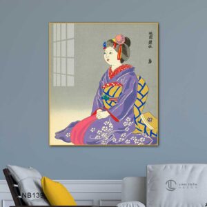 Tranh Cô Gái Nhật Bản - NB139