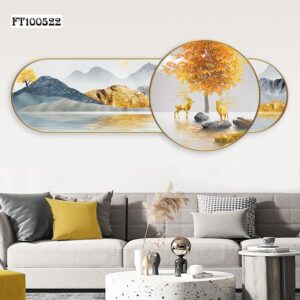 Bộ Tranh Tròn Phong Cảnh - FT100522