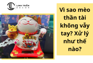 mèo thần tài không vẫy tay