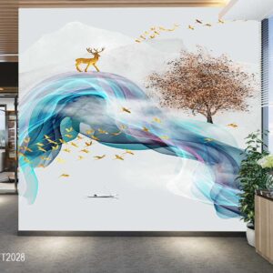 Tranh Phong Cảnh Dán Tường Văn Phòng - TT2028