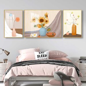 Tranh bình hoa hướng dương NL15772