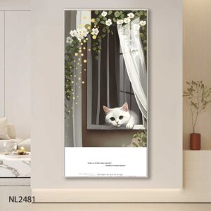 Tranh Con Mèo NL2481