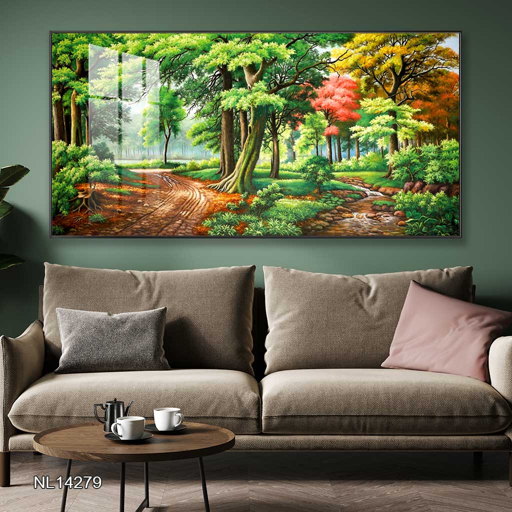 phong cảnh rừng cây