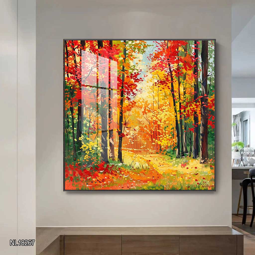 phong cảnh rừng cây